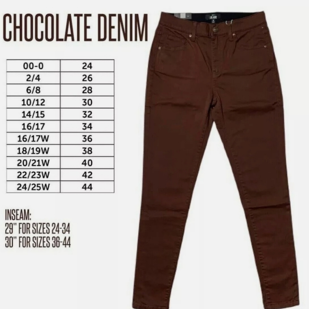 LuLaRoe Brown denim super comfy size 30